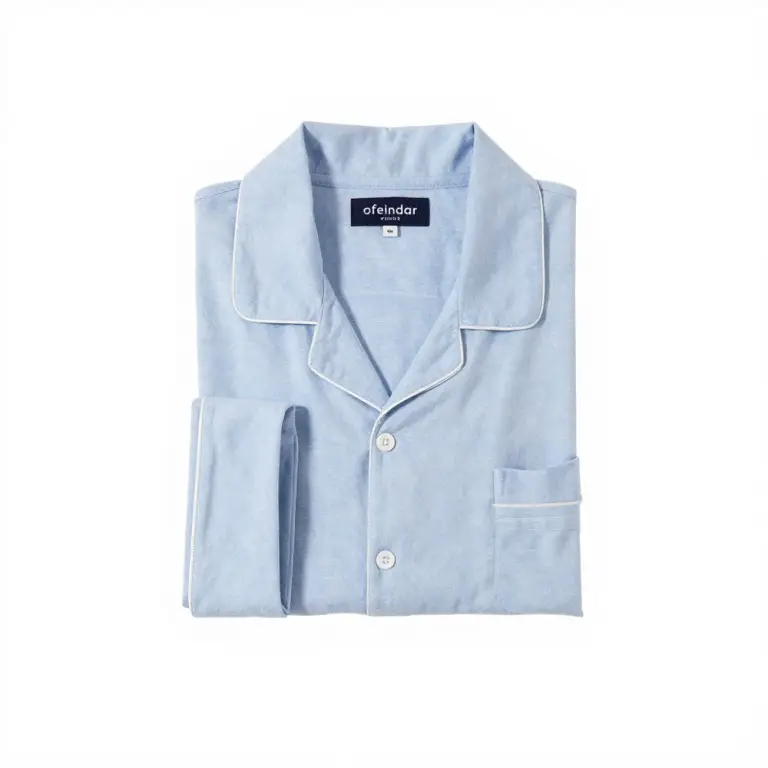 鎌倉襯衫 棉質 UNISEX 睡衣套裝（藍色系）